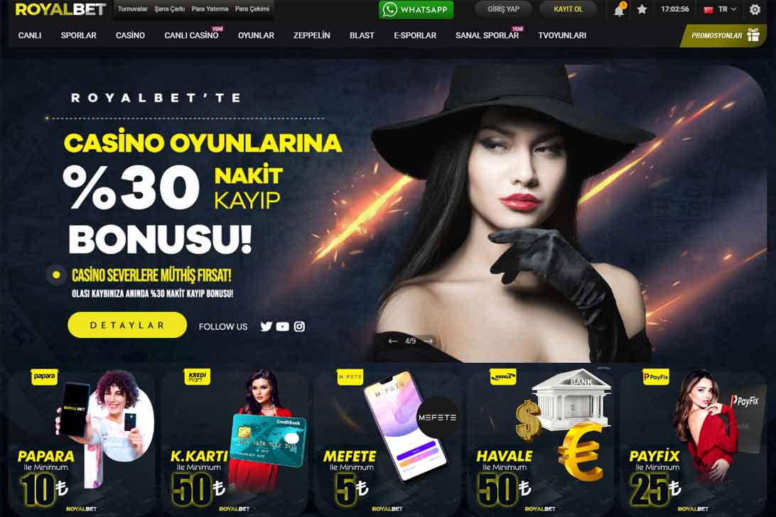 RoyalBet’ya Genel Bakış