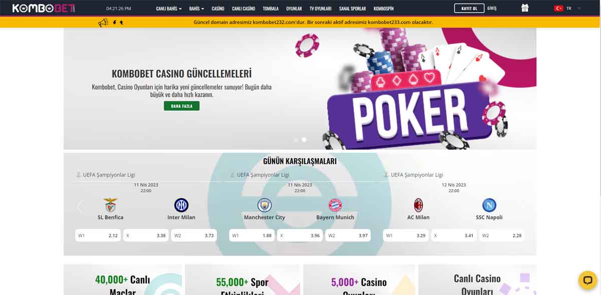 Kombobet’e Genel Bakış
