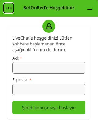 BetOnRed İletişim ve Canlı Destek Hattı