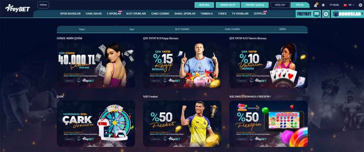 Freybet Bonusları ve Promosyon Kodları