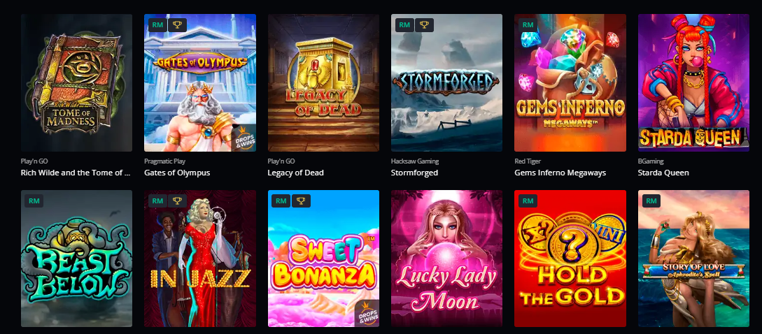 Starda Casino Oyunları
